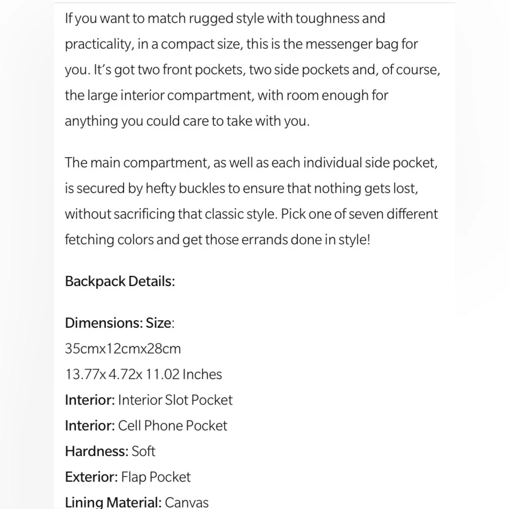 Stylish Olive Green Messenger Bag - Picture 3 of 14